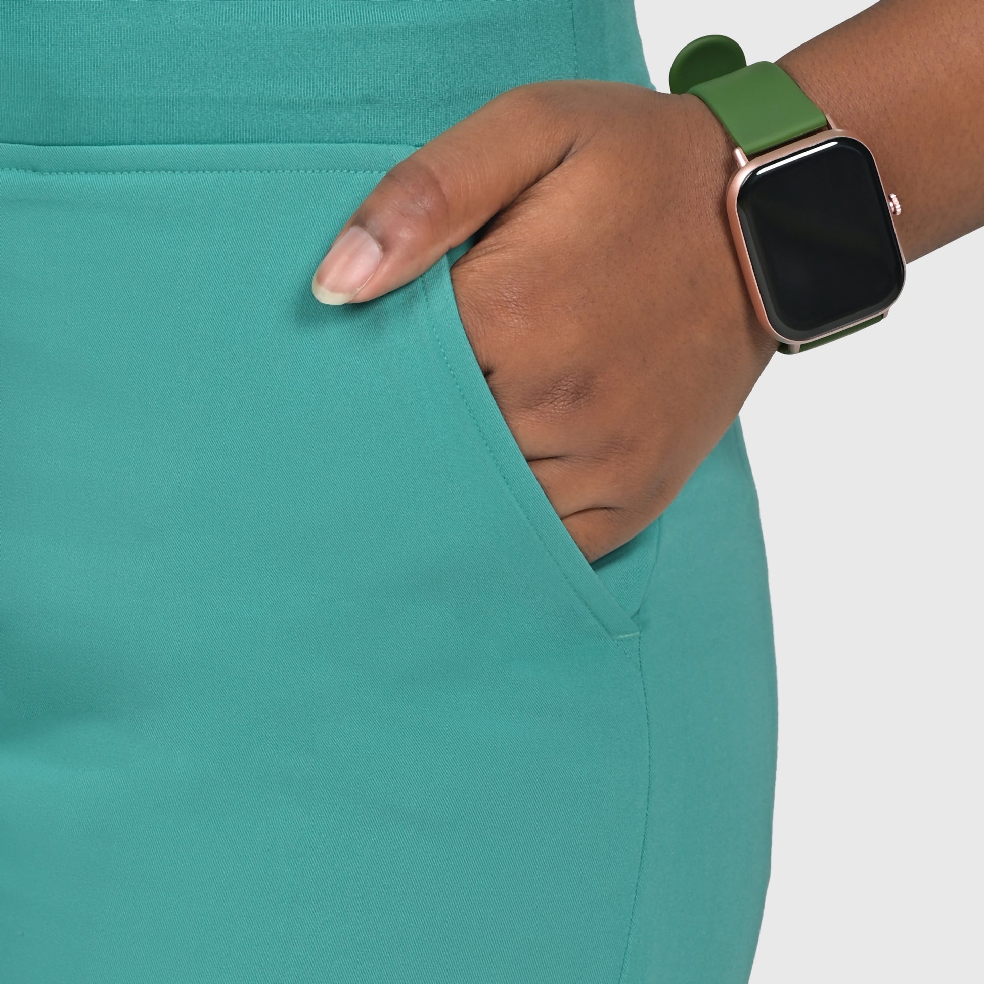 High Waisted Flex Nine-Pocket Jogger Scrub Pant