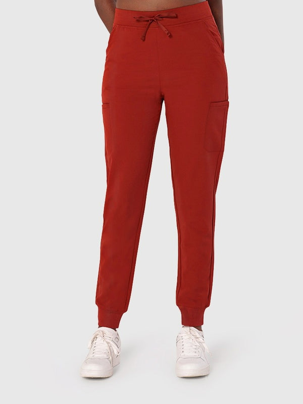 High Waisted Flex Nine-Pocket Jogger Scrub Pant