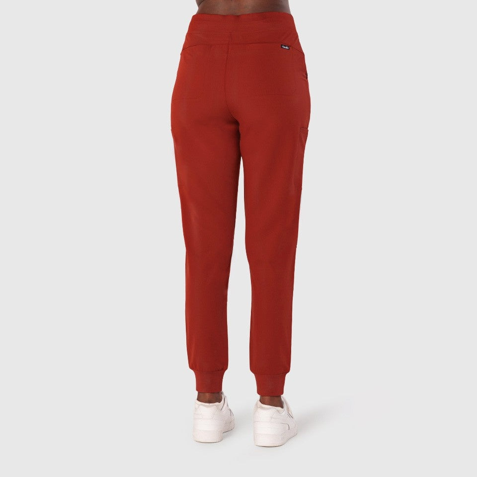 High Waisted Flex Nine-Pocket Jogger Scrub Pant