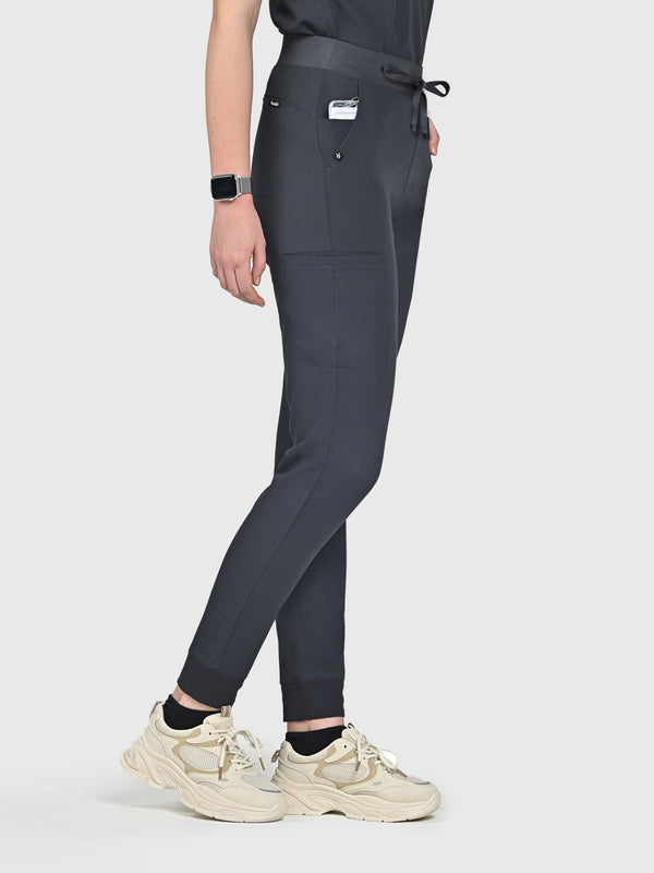 Zing Nine-Pocket Jogger Scrub Pant