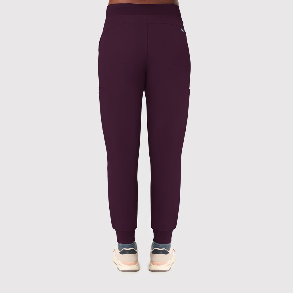 High Waisted Flex Nine-Pocket Jogger Scrub Pant