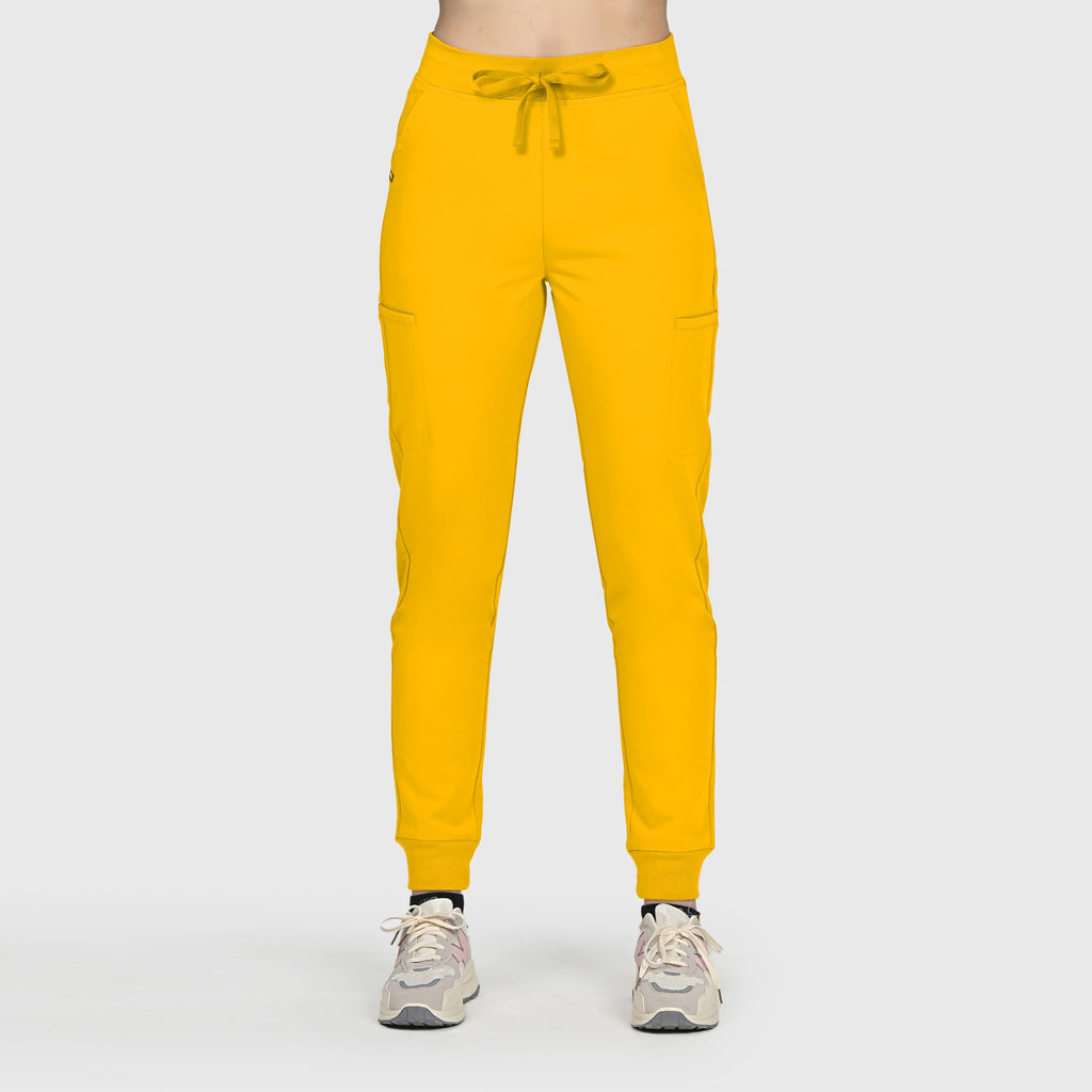 High Waisted Flex Nine-Pocket Jogger Scrub Pant