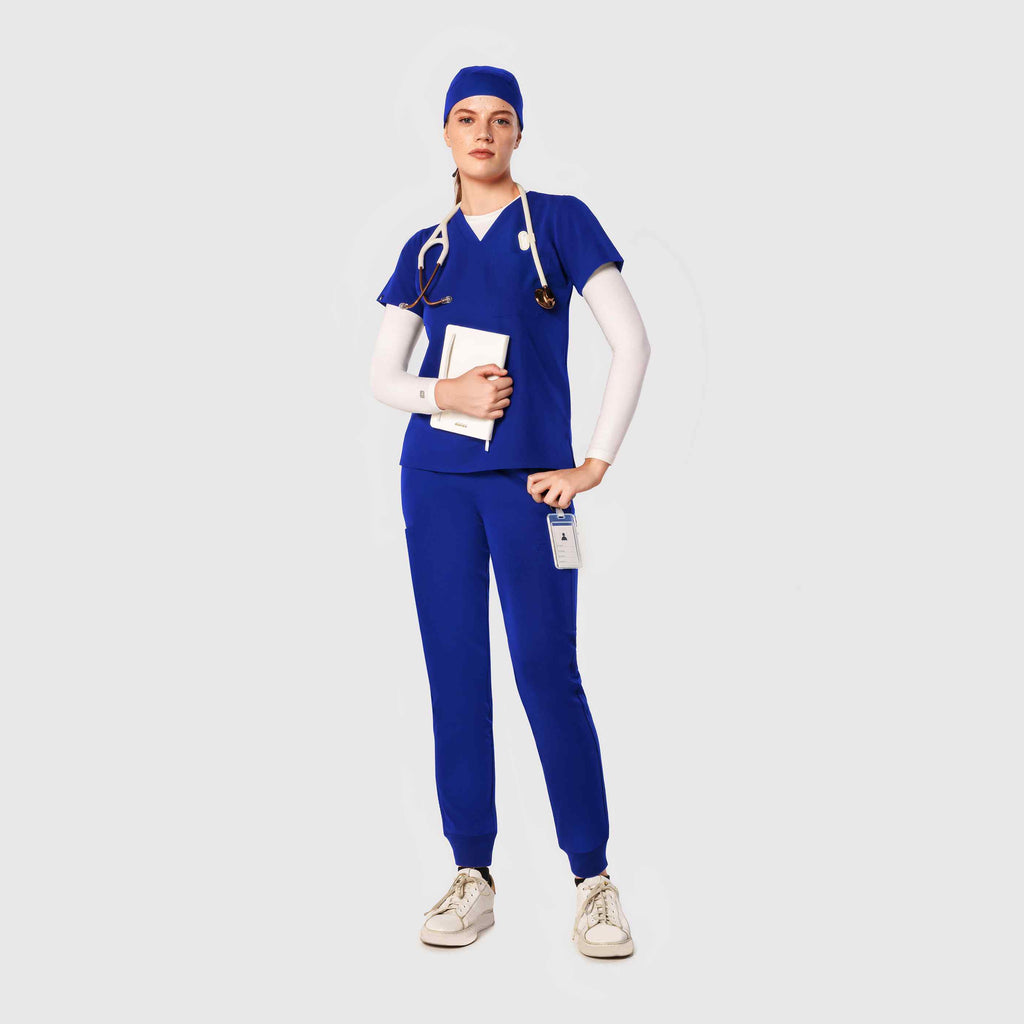 Zing Nine-Pocket Jogger Scrub Pant