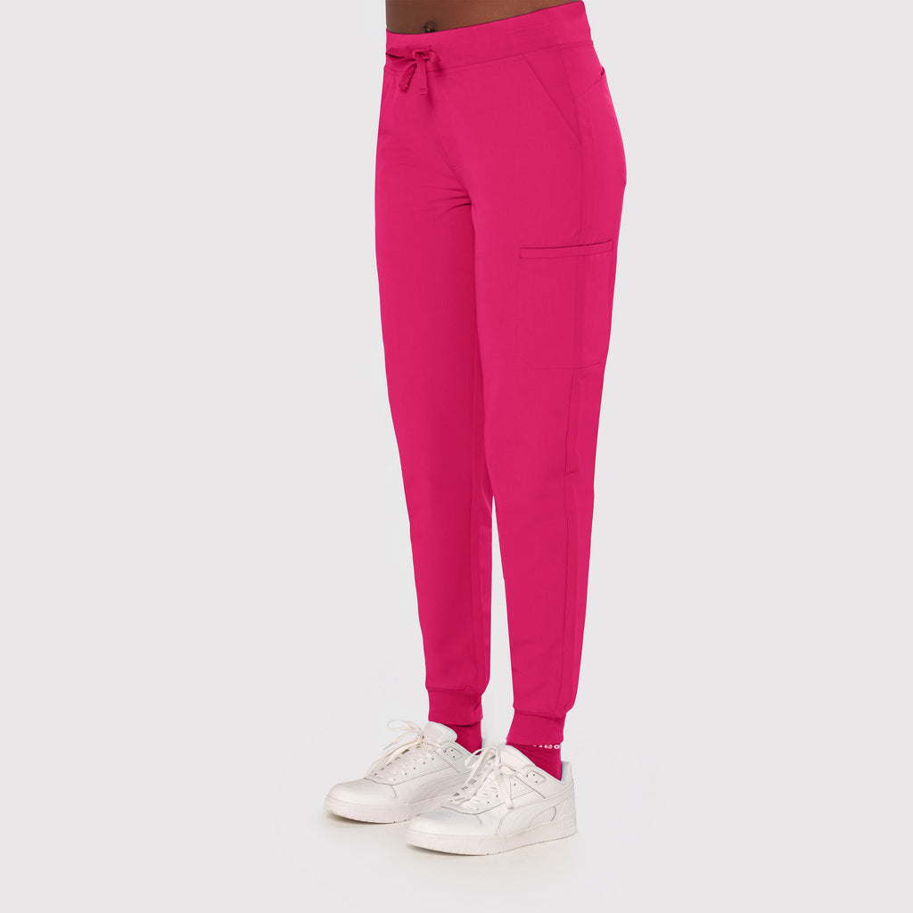 Zing Nine-Pocket Jogger Scrub Pant