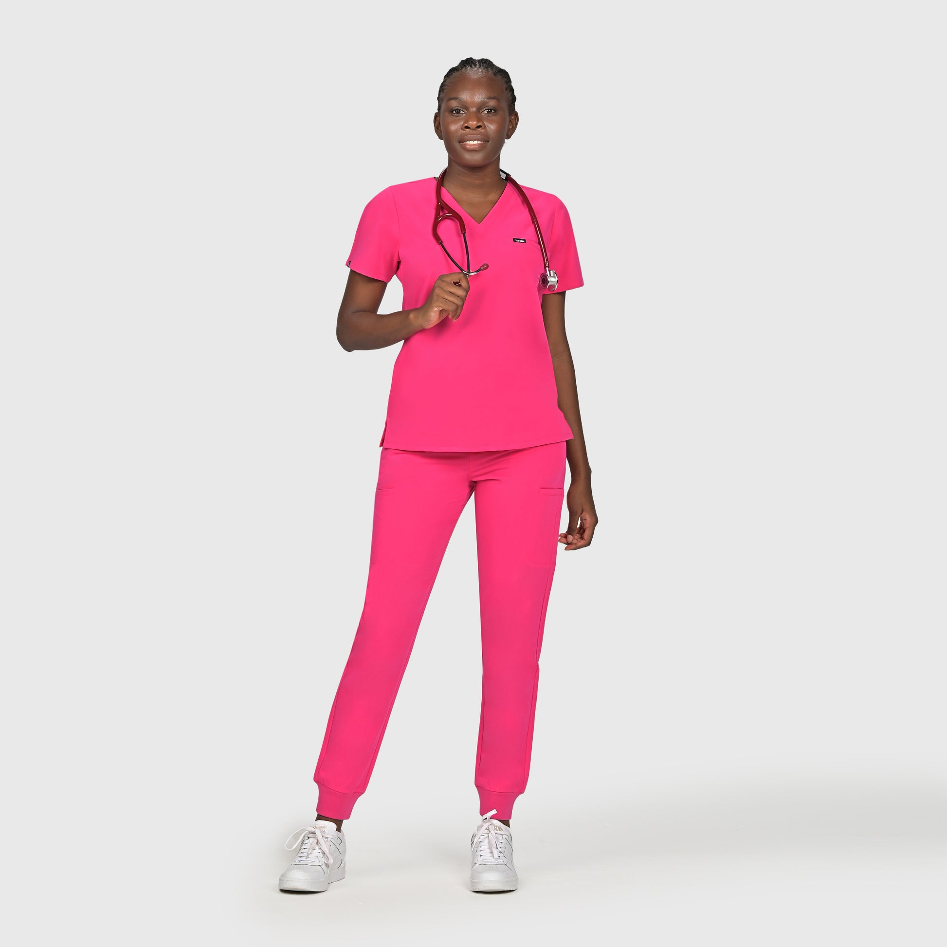 Zing Nine-Pocket Jogger Scrub Pant