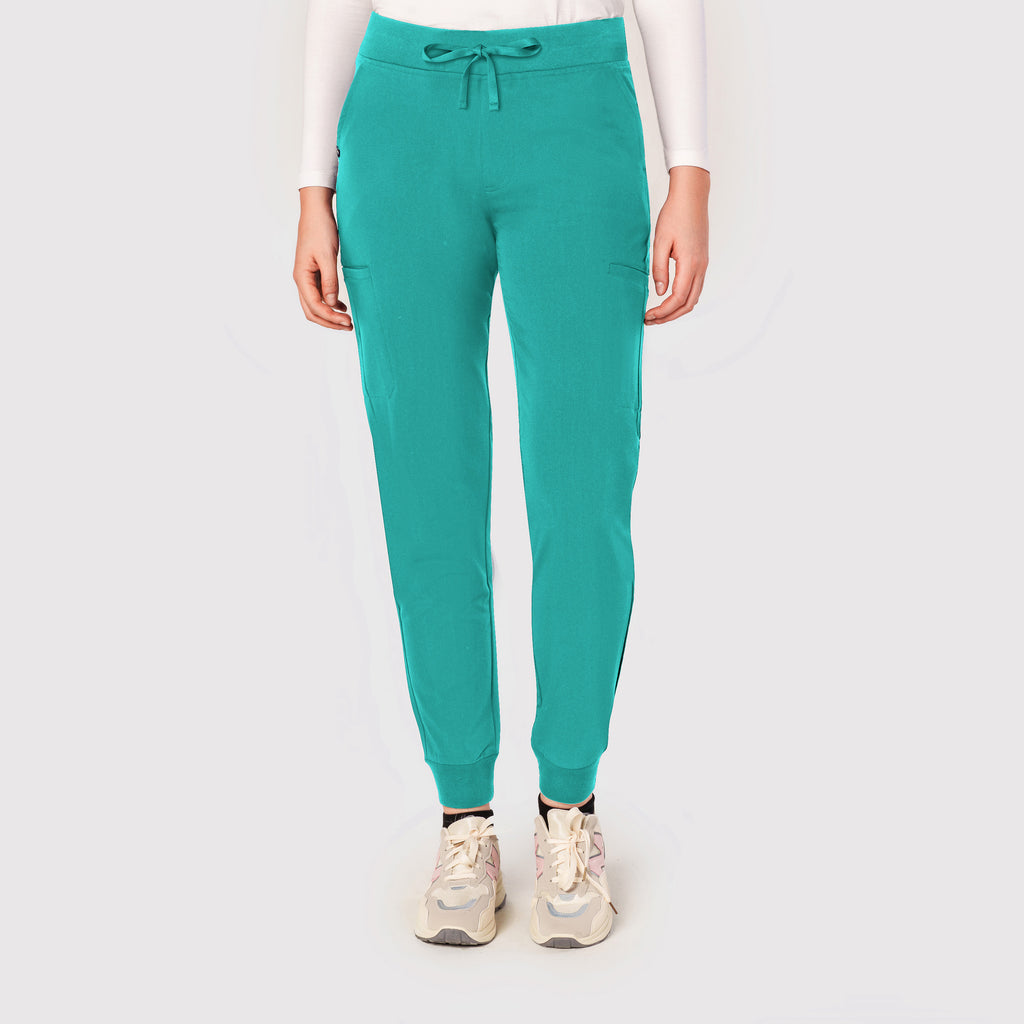 Zing Nine-Pocket Jogger Scrub Pant
