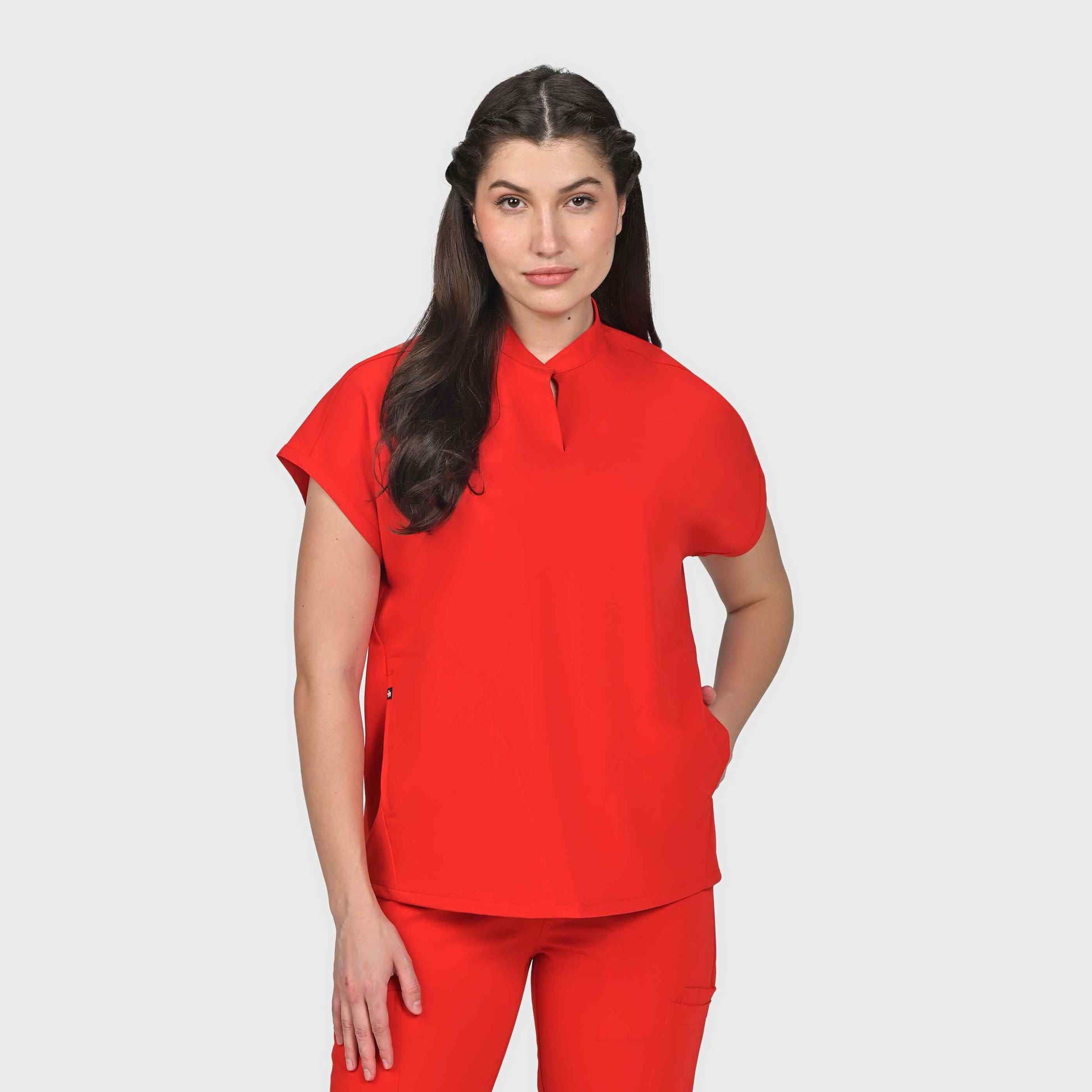 Float Oversized Scrub Top