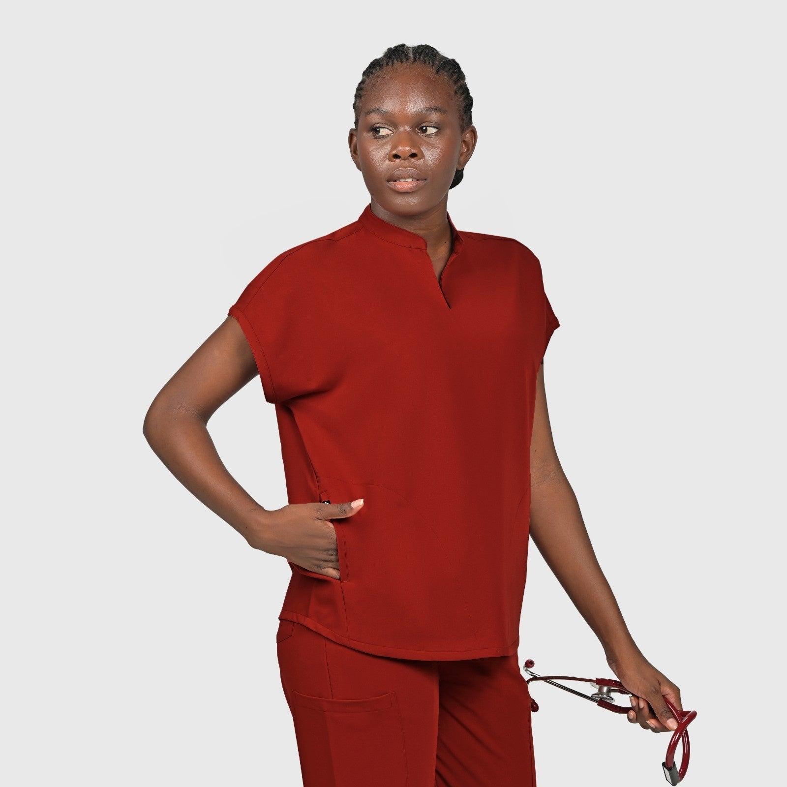 Float Oversized Scrub Top