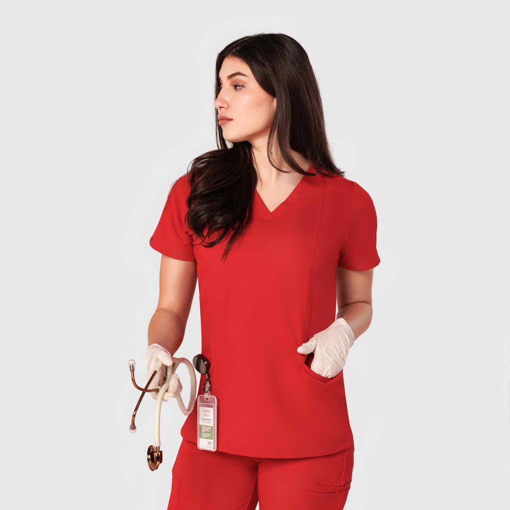 Equip Seven-Pocket Scrub Top