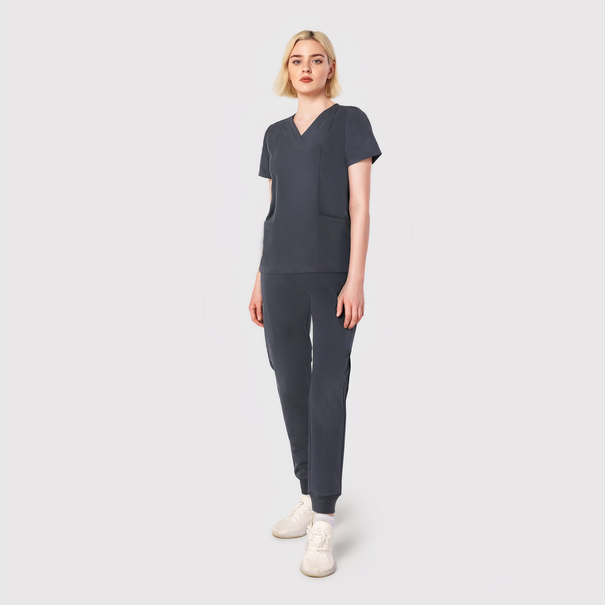 Zing Nine-Pocket Jogger Scrub Pant