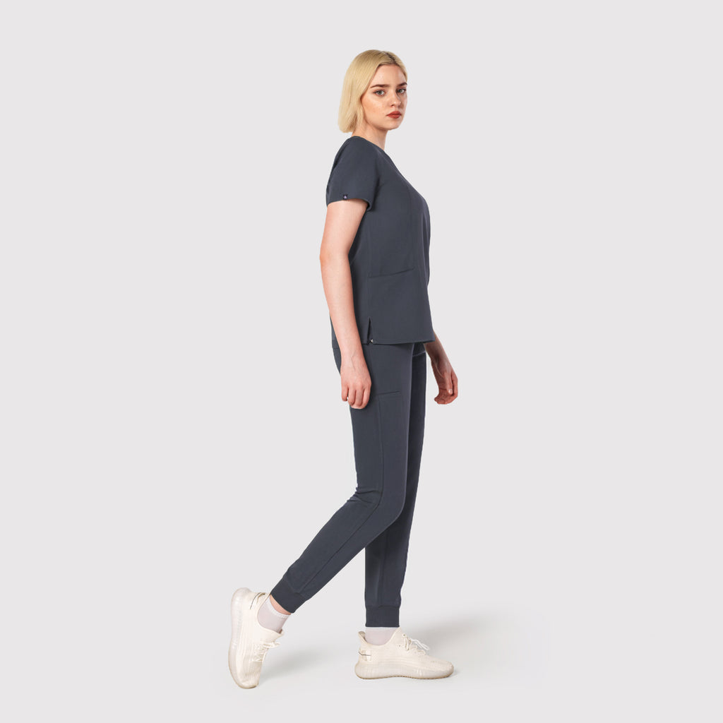 Zing Nine-Pocket Jogger Scrub Pant