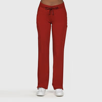 High Waisted Rise Ten-Pocket Cargo Scrub Pant