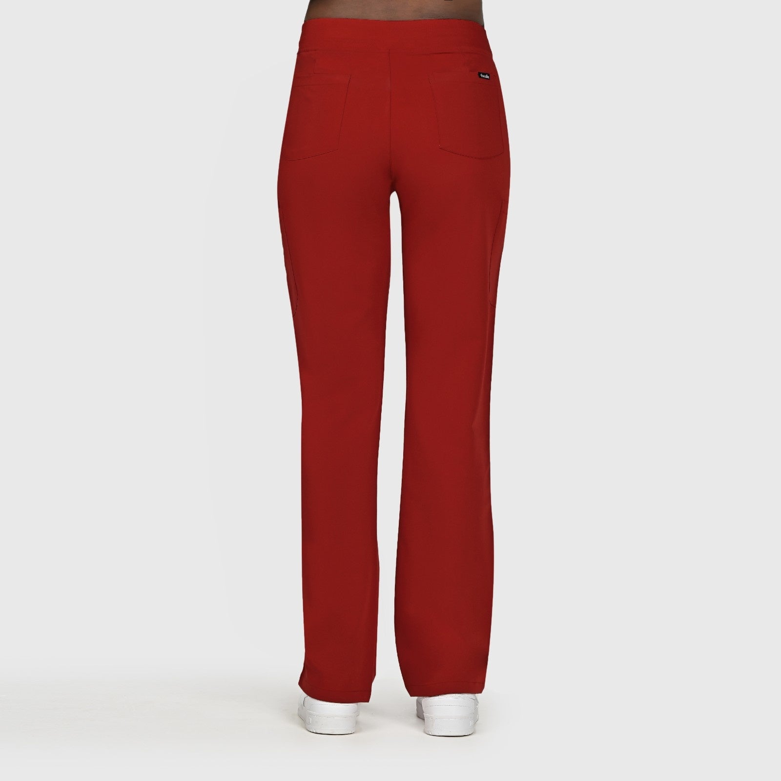 High Waisted Rise Ten-Pocket Cargo Scrub Pant