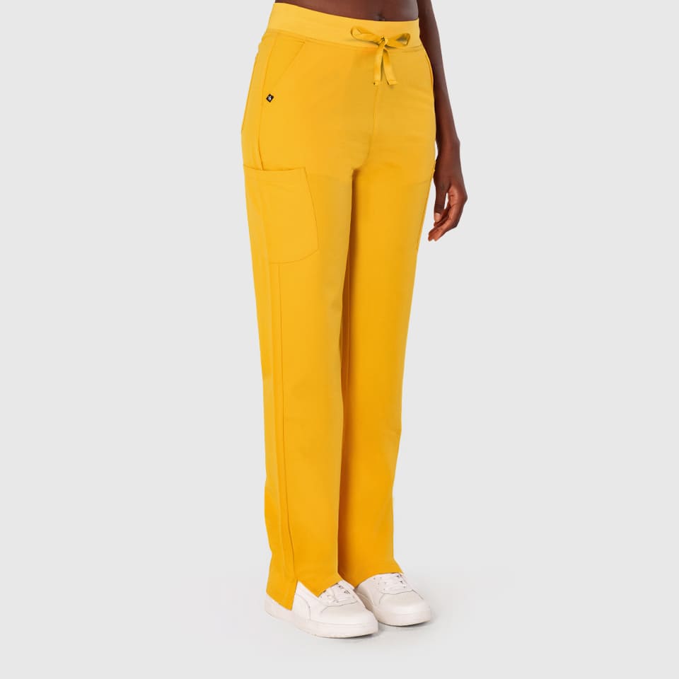 High Waisted Rise Ten-Pocket Cargo Scrub Pant