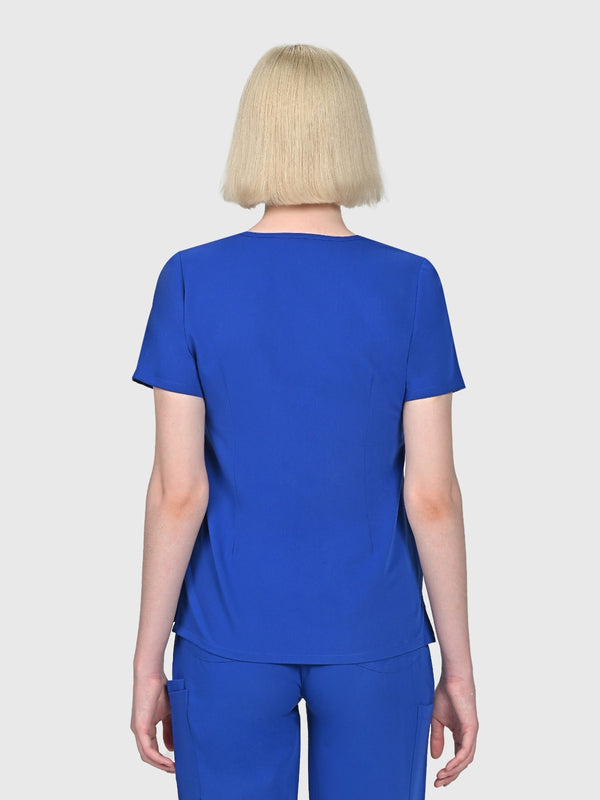 Seam Two-Pocket Scrub Top
