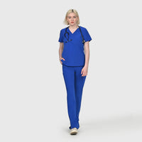 Seam Two-Pocket Scrub Top