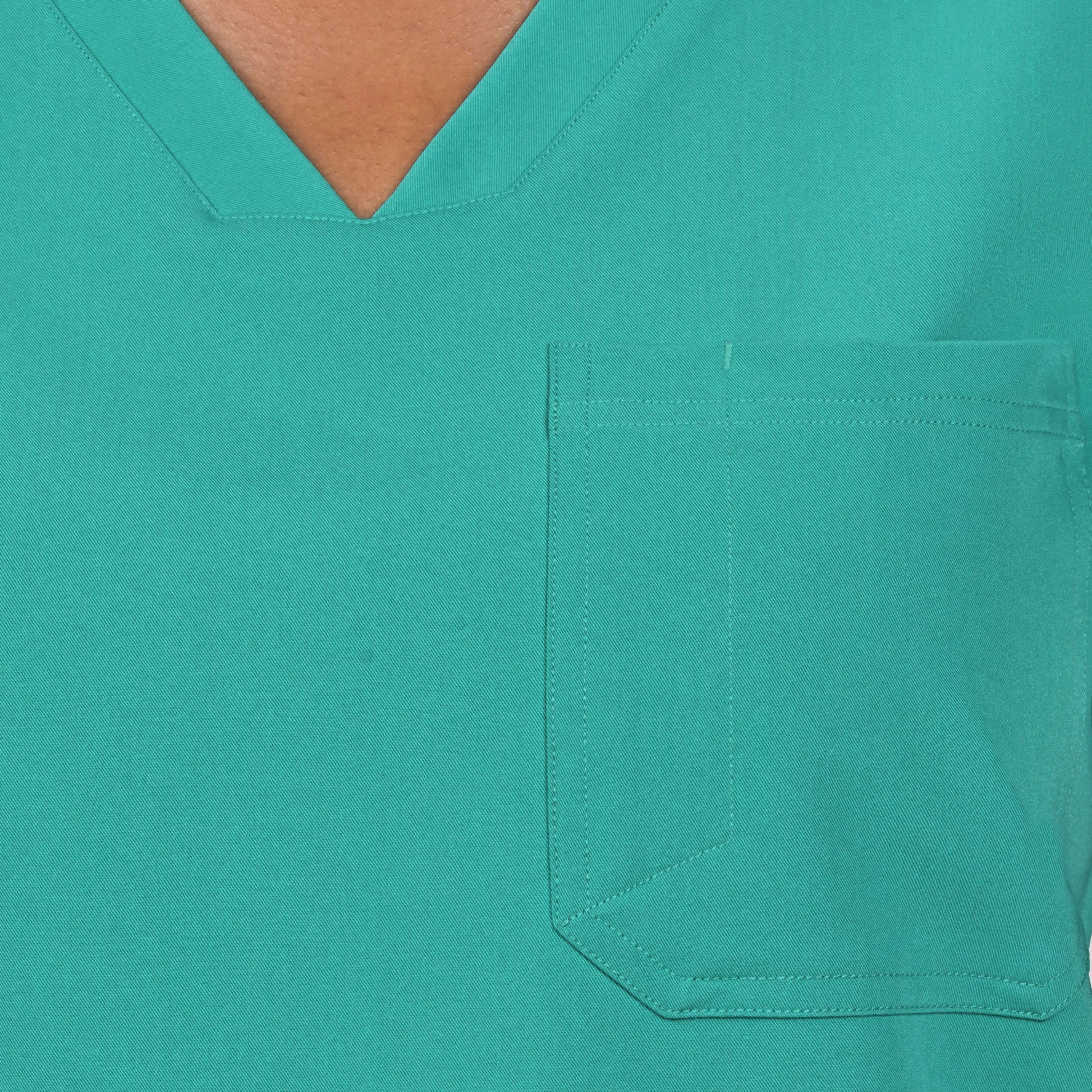Seam Two-Pocket Scrub Top