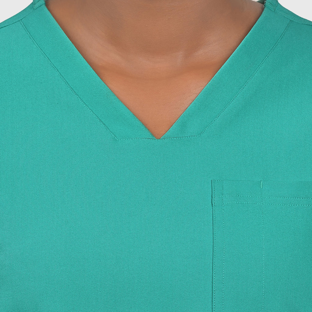 Seam Two-Pocket Scrub Top