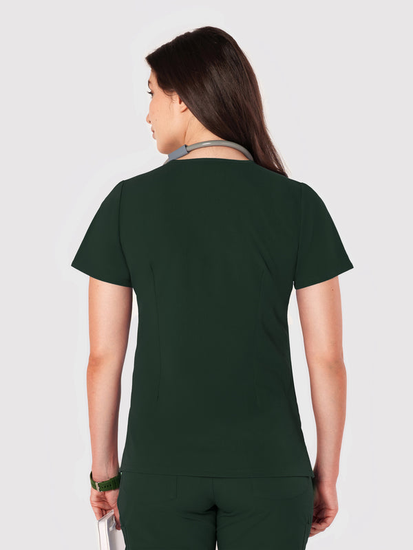 Seam Two-Pocket Scrub Top