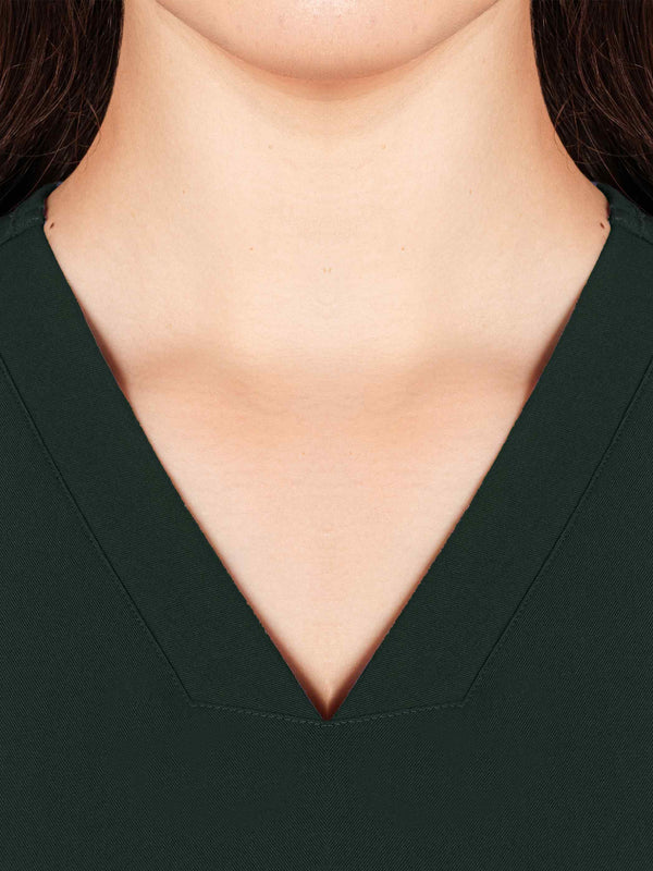 Seam Two-Pocket Scrub Top