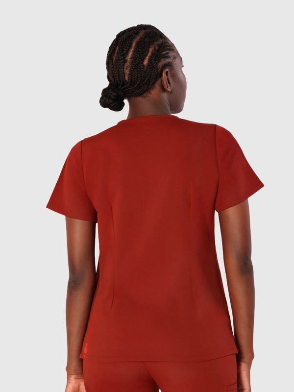 Seam Two-Pocket Scrub Top