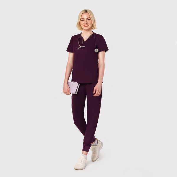 Seam Two-Pocket Scrub Top