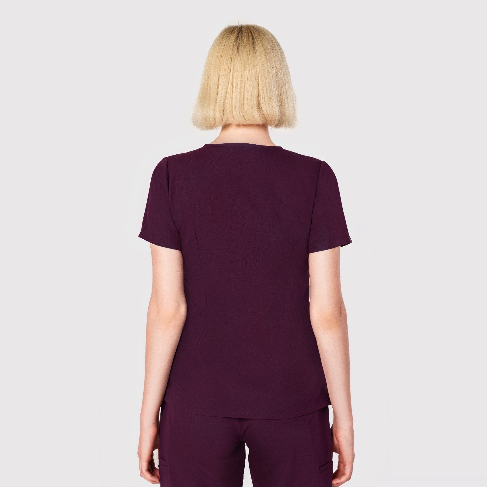 Seam Two-Pocket Scrub Top
