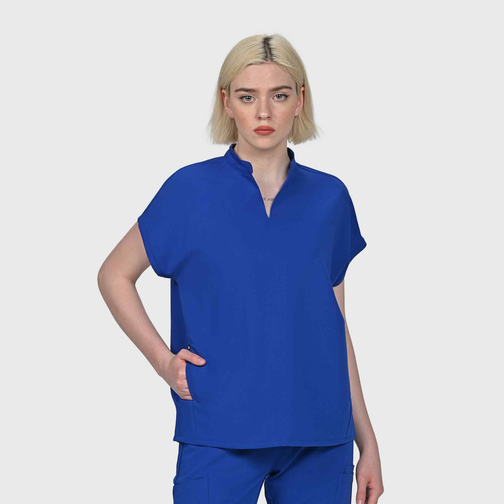 Float Oversized Scrub Top