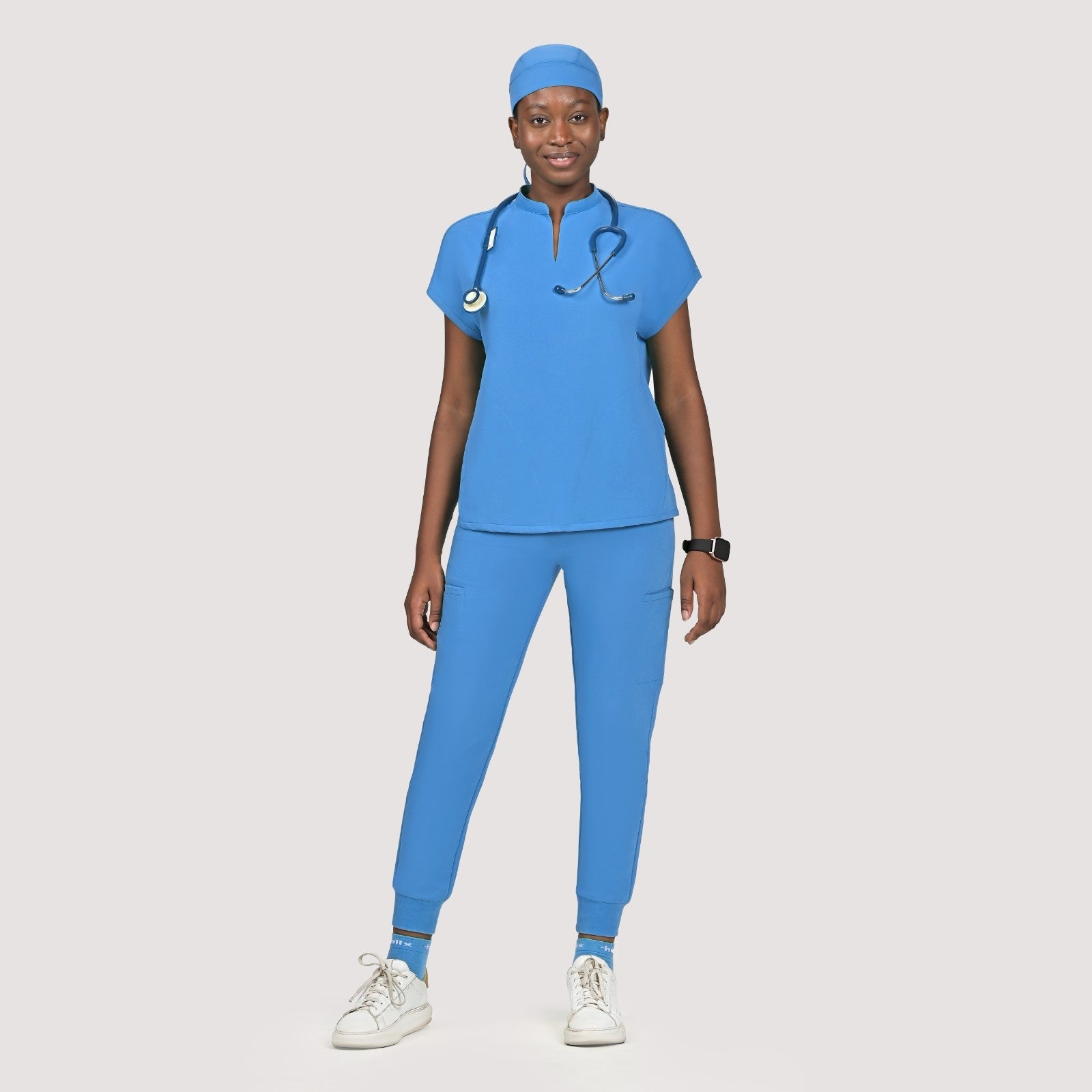 Zing Nine-Pocket Jogger Scrub Pant