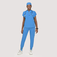 Zing Nine-Pocket Jogger Scrub Pant