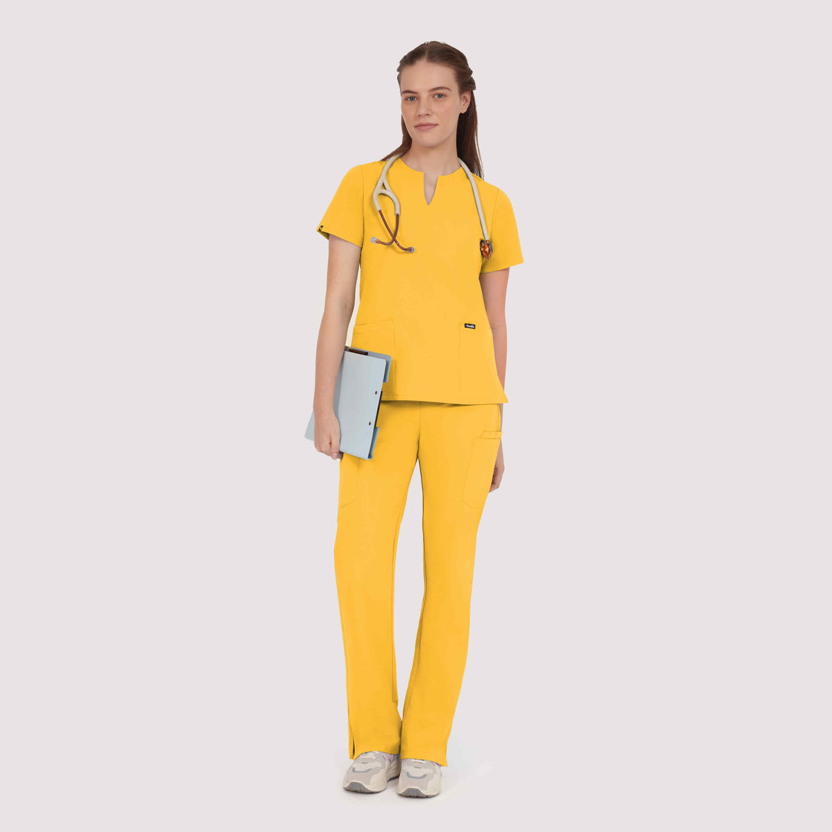 Nexa Six-Pocket Scrub Top