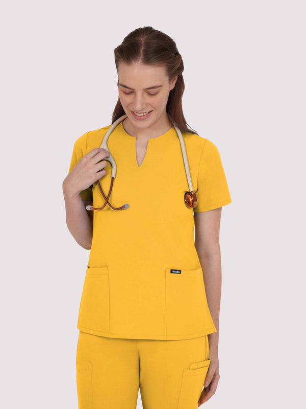 Nexa Six-Pocket Scrub Top
