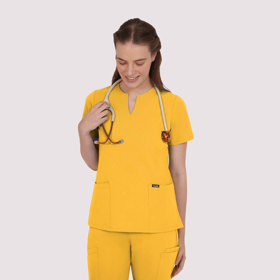 Nexa Six-Pocket Scrub Top