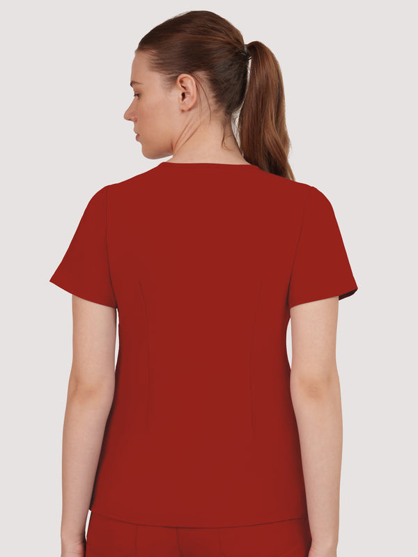 Nexa Six-Pocket Scrub Top