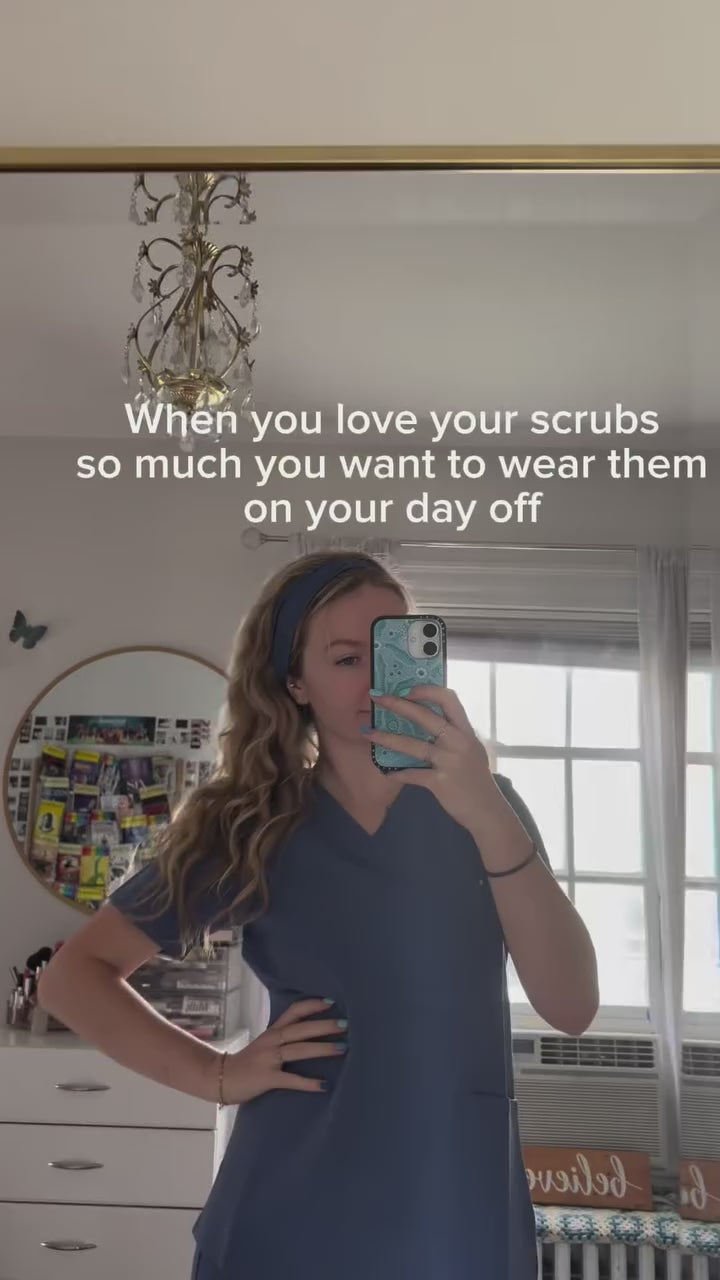 Equip Seven-Pocket Scrub Top