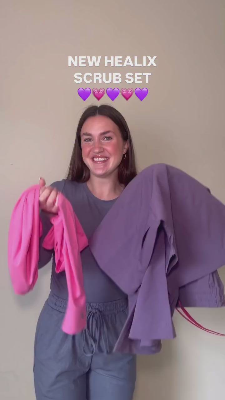 Float Oversized Scrub Top